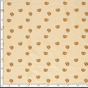 Jersey Katoen Pretzel Beige