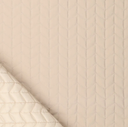 Matelassé Quilt Maite Beige
