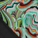 Jersey Roma Colourfull Ripples Green