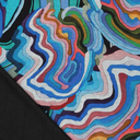 Jersey Roma Colourfull Ripples Blue