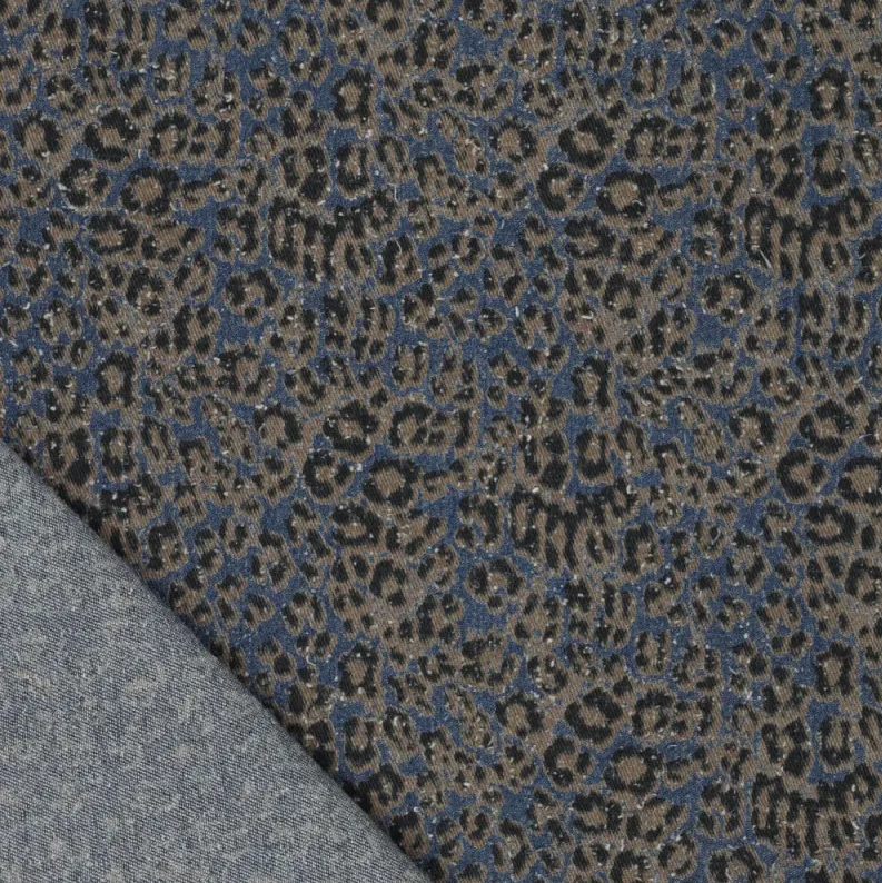 Denim Punched Panther Dark Blue