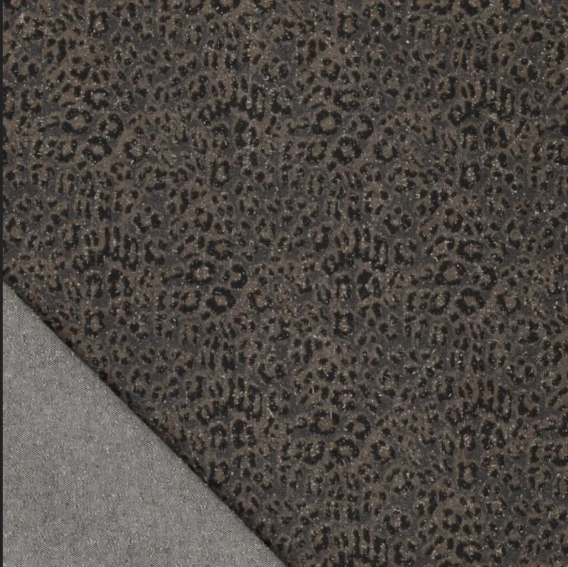 Denim Punched Panther Dark Grey