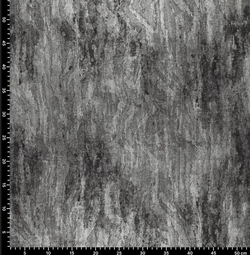 Shattered Satin Foil Grey