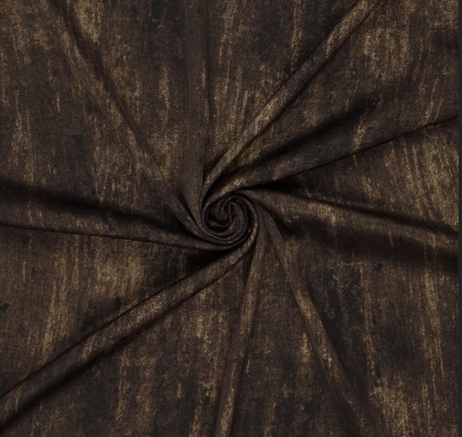 Shattered Satin Foil Brown
