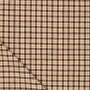 Recycled Woolen Blend Checkia Beige/Brown