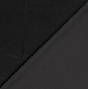 Crêpe Satin Réversible Black