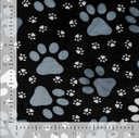 Wellness Fleece Paws Black