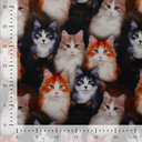 Alpenfleece Digital Cats Multicolor