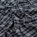 Flanel Yarn Dyed Check Marine/Emerald