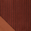 Ribvelours Broken Dark Red