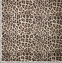 Breedtestretch Katoen Leopard