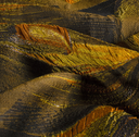 Jacquard Lamée Big Flower Ochre
