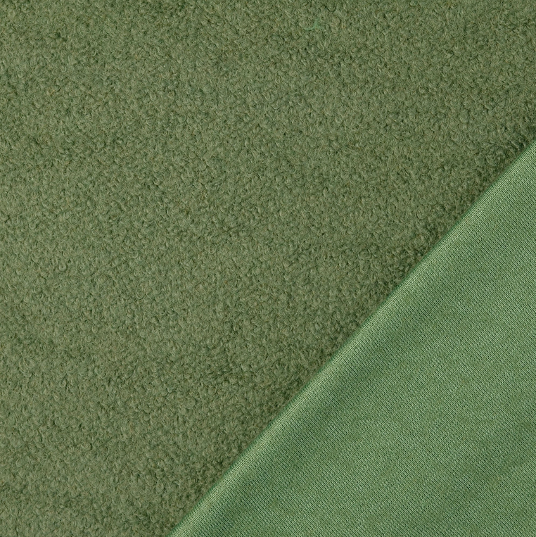 Mantelstof Wol/Polye. Green