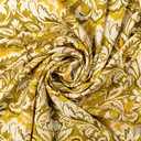 Viscose Crêpe Ornaments Yellowgreen