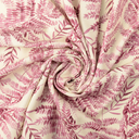 Viscose Crêpe Twigs Bordeaux