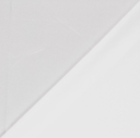 Crêpe Satin Réversible White