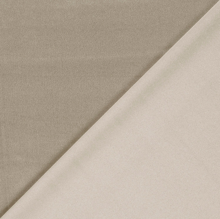 Crêpe Satin Réversible Sand