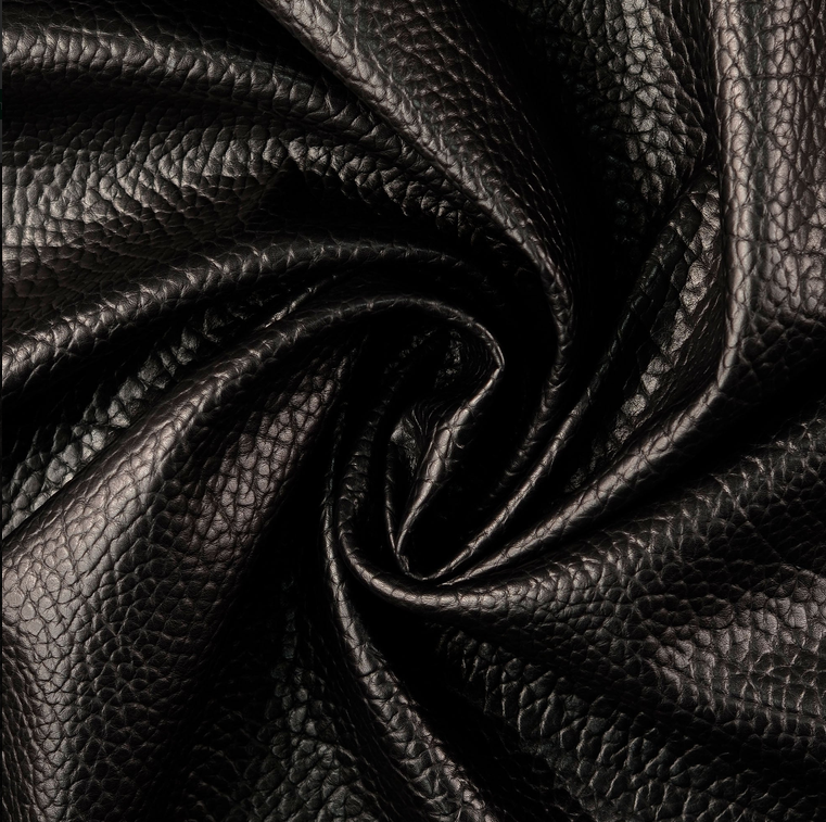 Heavy Faux Leather Black
