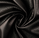 Heavy Faux Leather Black