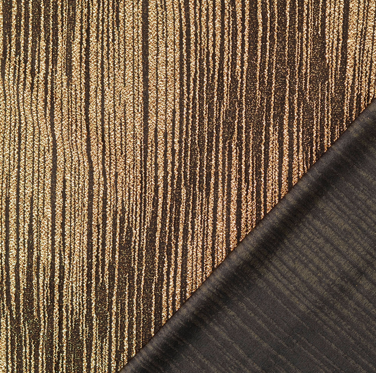 Glitterjersey Jacquard Gold