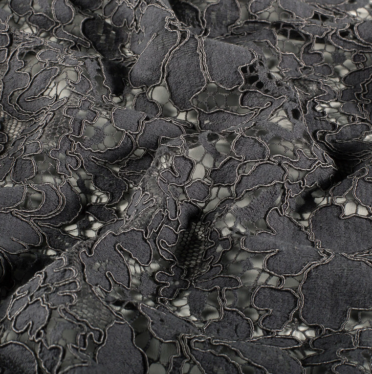 Kant Polyamide/Katoen Dark Grey