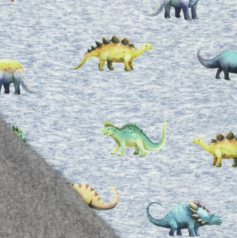 Alpenfleece Digital Dino Club Blue