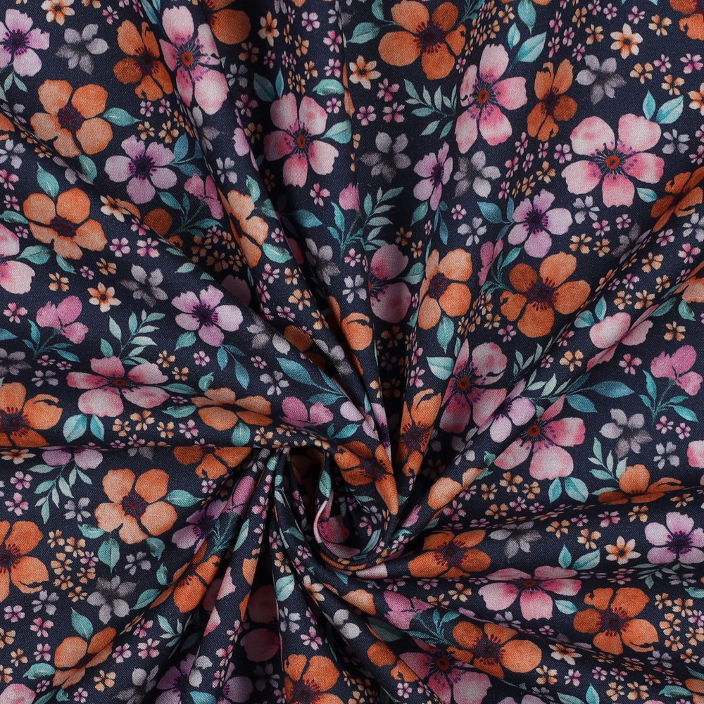 Babycord Glitter Bohemian Navy