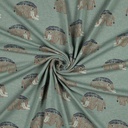 Jersey Melange Mammoth Dark Mint