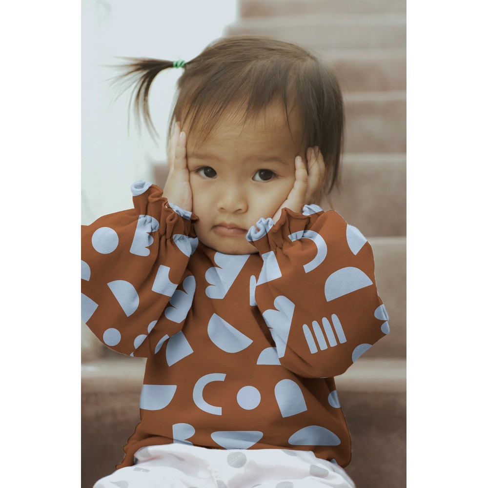 Alpenfleece Shapes Brown