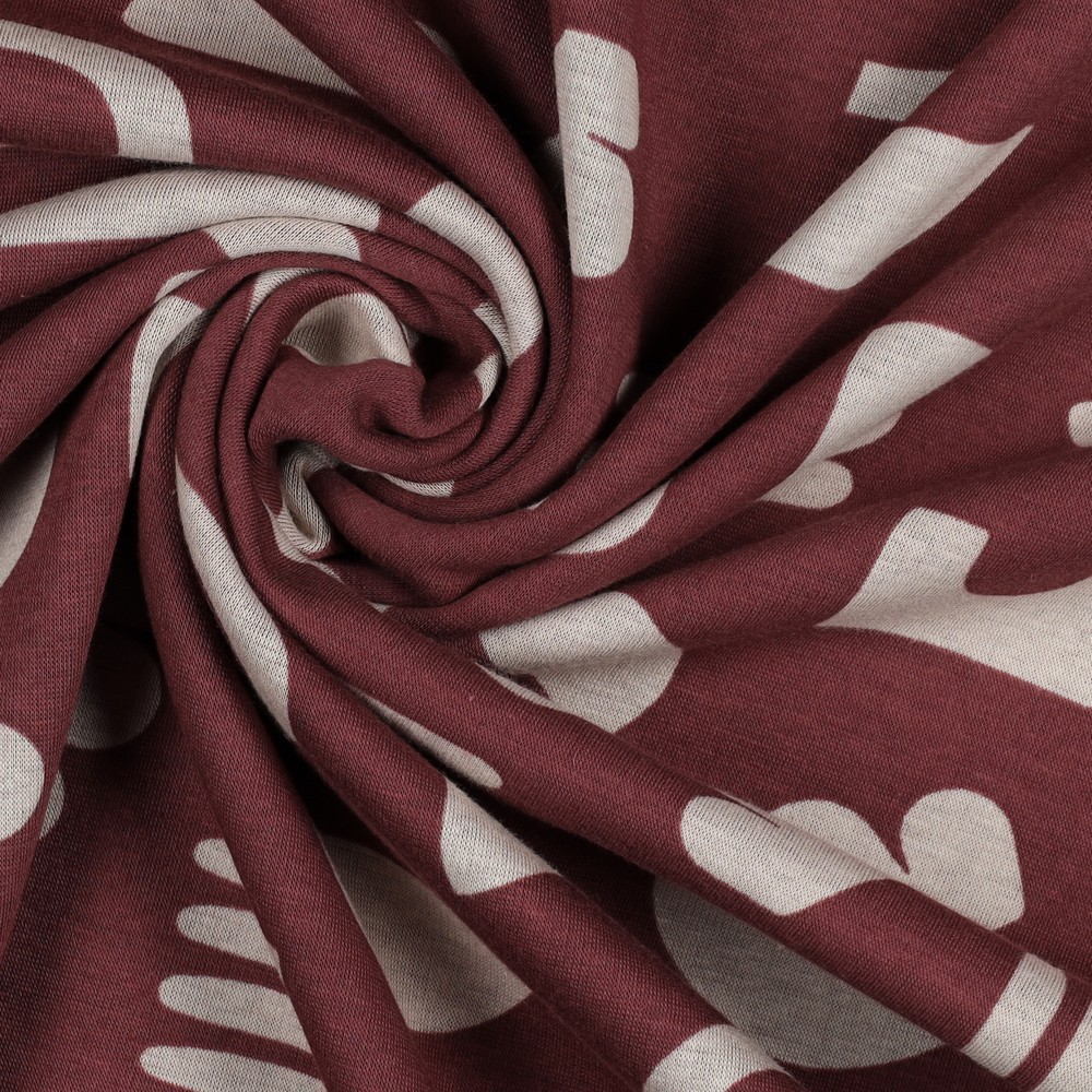 Alpenfleece Shapes Old Bordeaux