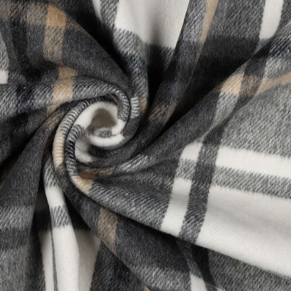 Brushed Check Grey