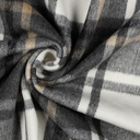 Brushed Check Grey