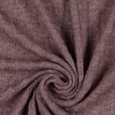 Jersey Knitted Cable Old Rose
