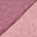 Matelassé Double Face Flowers Rose