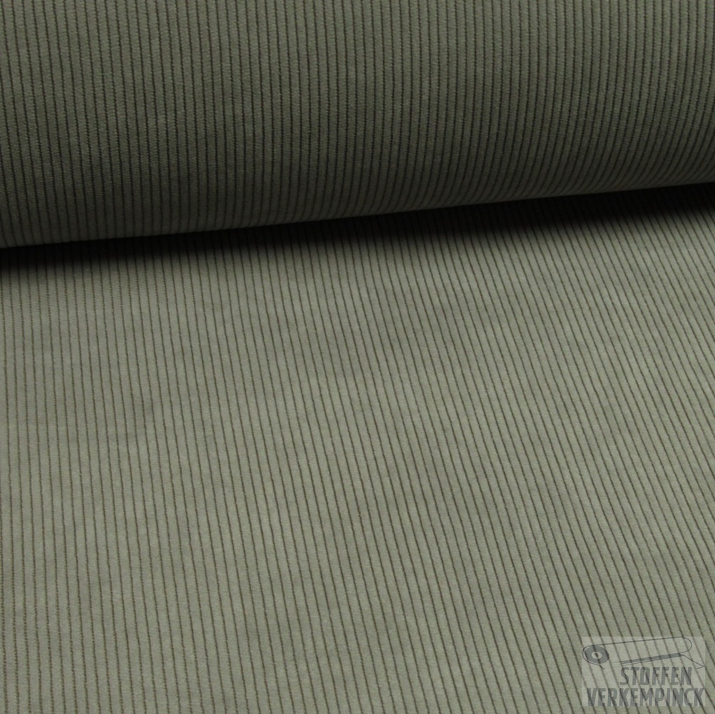 Ribfluweel Meubileringsstof Uni Taupe