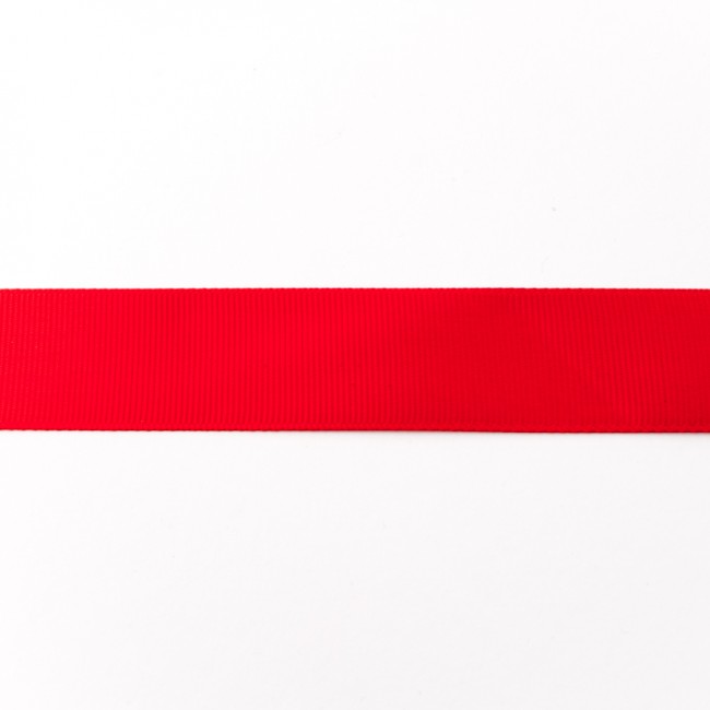 Ribslint 25mm Rood