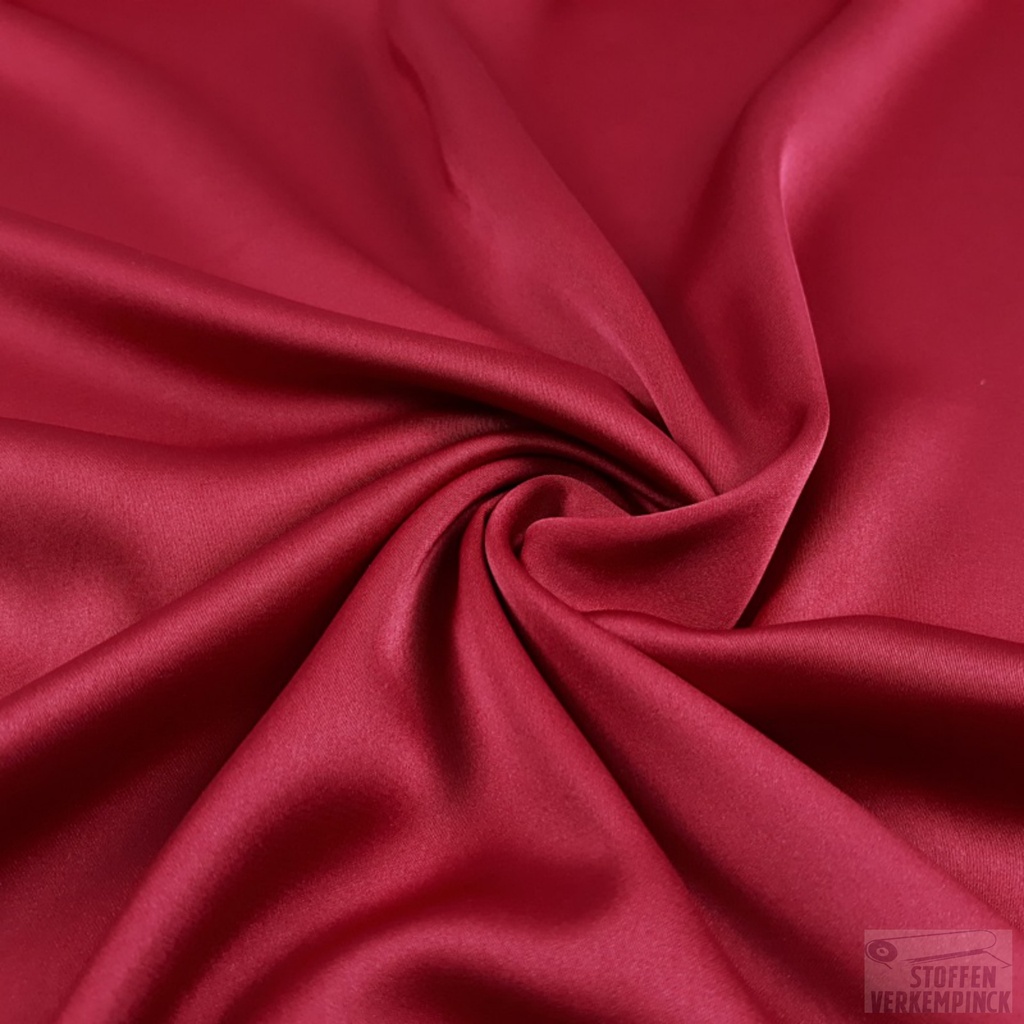 Royal Micro Satin Dark Red