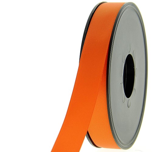 Satijnlint double face 15mm oranje