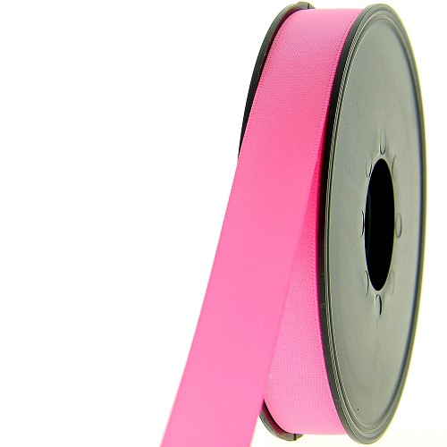 Satijnlint double face 15mm roze