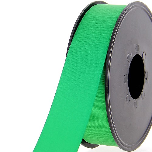 Satijnlint double face 25mm groen