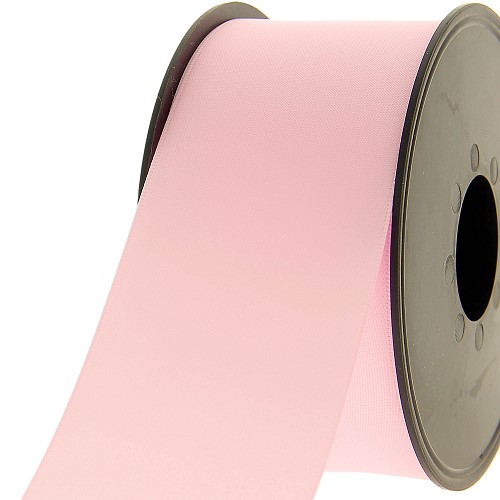 Satijnlint double face 50mm licht roze