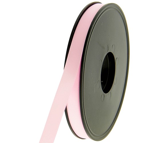 Satijnlint double face 9mm licht roze