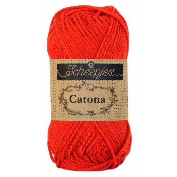 Scheepjes Catona 50 Gr -115- Hot Red