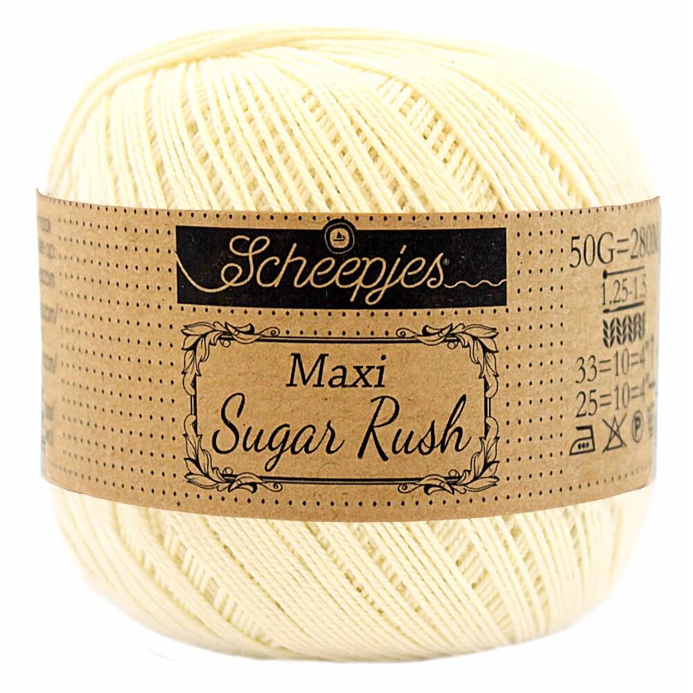 Scheepjes Maxi Sugar Rush 50 Gr -101- Candle Light