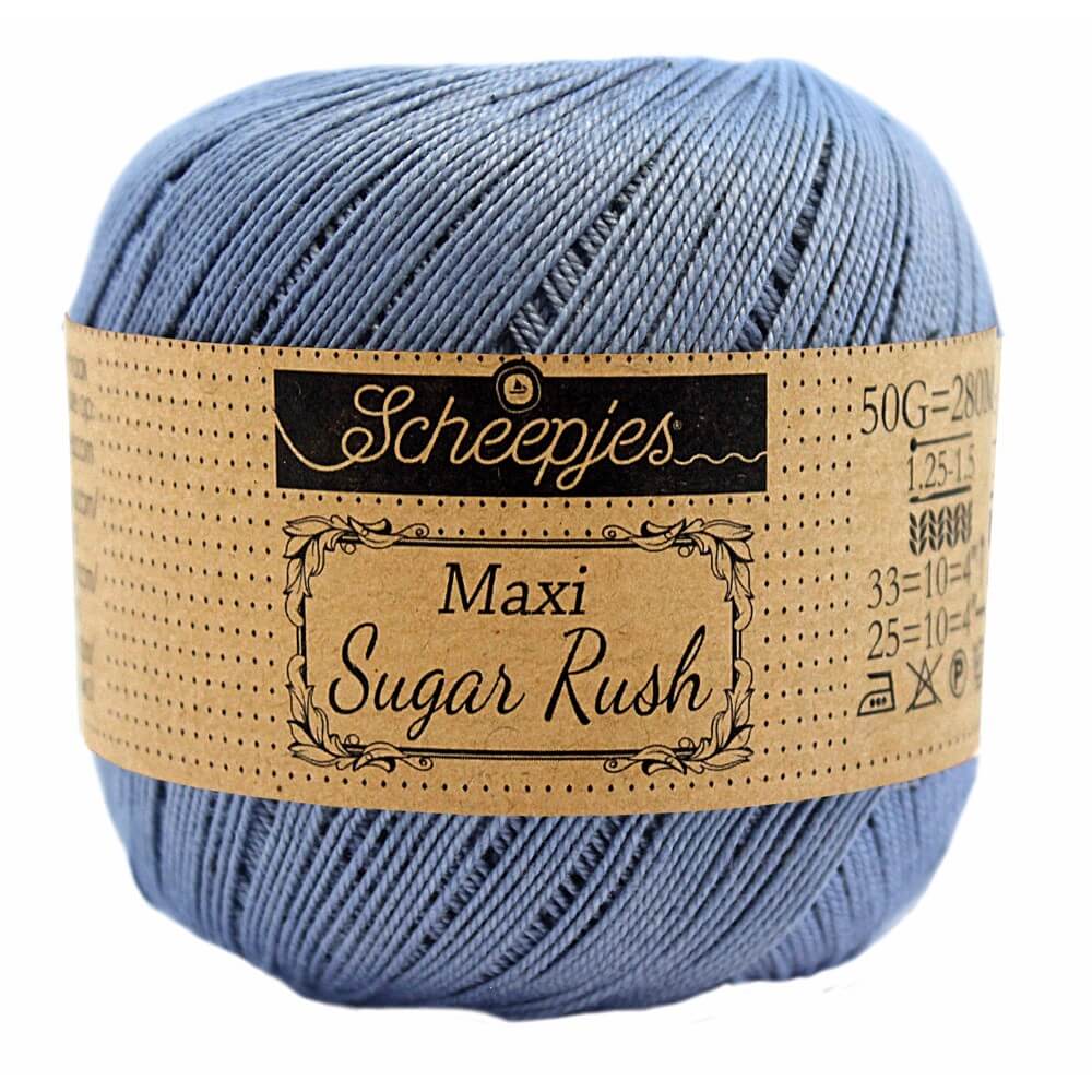 Scheepjes Maxi Sugar Rush 50 Gr -247- Blue Bird