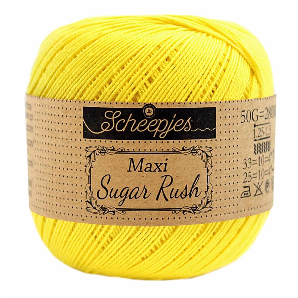 Scheepjes Maxi Sugar Rush 50 Gr -280- Lemon
