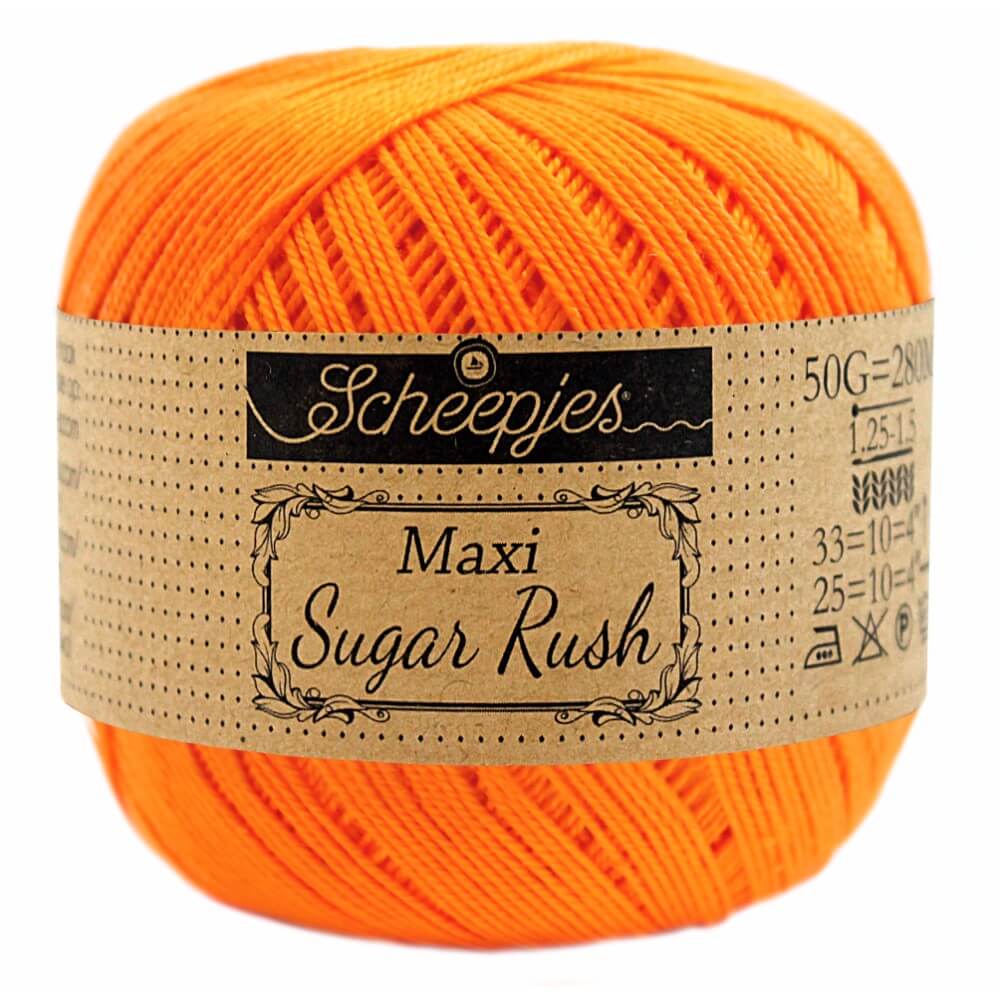 Scheepjes Maxi Sugar Rush 50 Gr -281- Tangerine