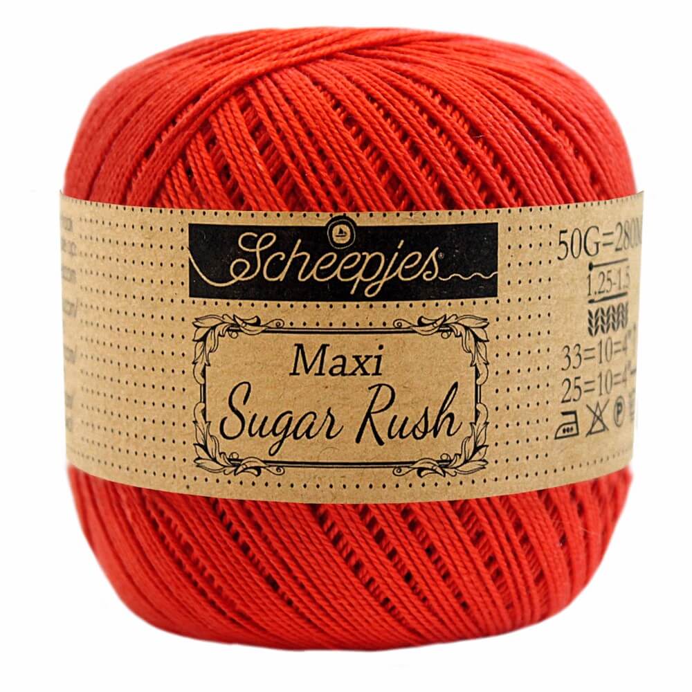 Scheepjes Maxi Sugar Rush 50 Gr -390- Poppy Rose