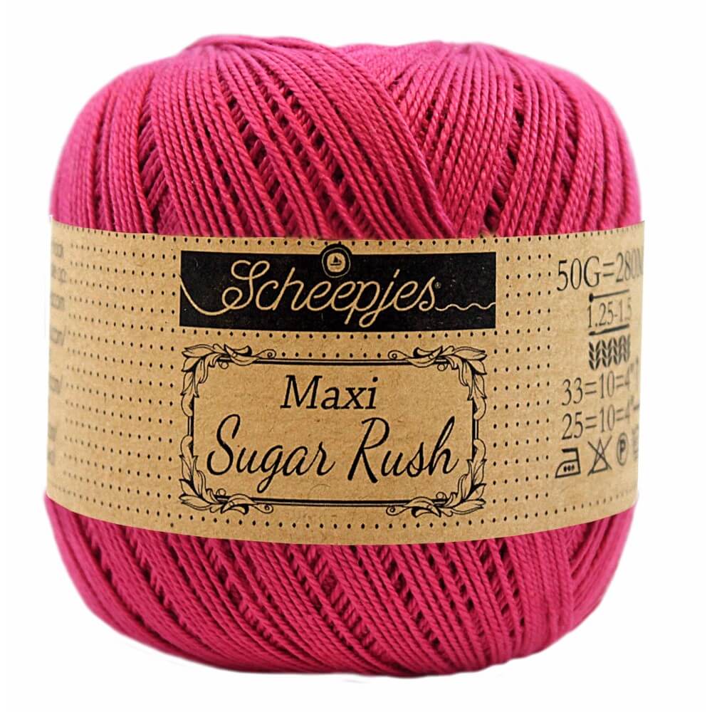 Scheepjes Maxi Sugar Rush 50 Gr -413- Cherry