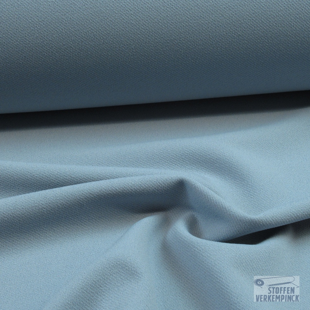 Scuba Twill Crêpe Licht Denim